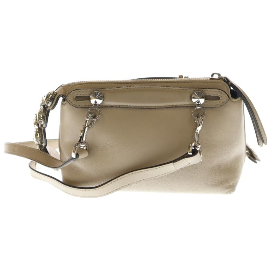 FENDI フェンディ バイザウェイ グレージュ FENDI（フェンディ） バイザウェイ ミニ ハンドバッグ グレージュ