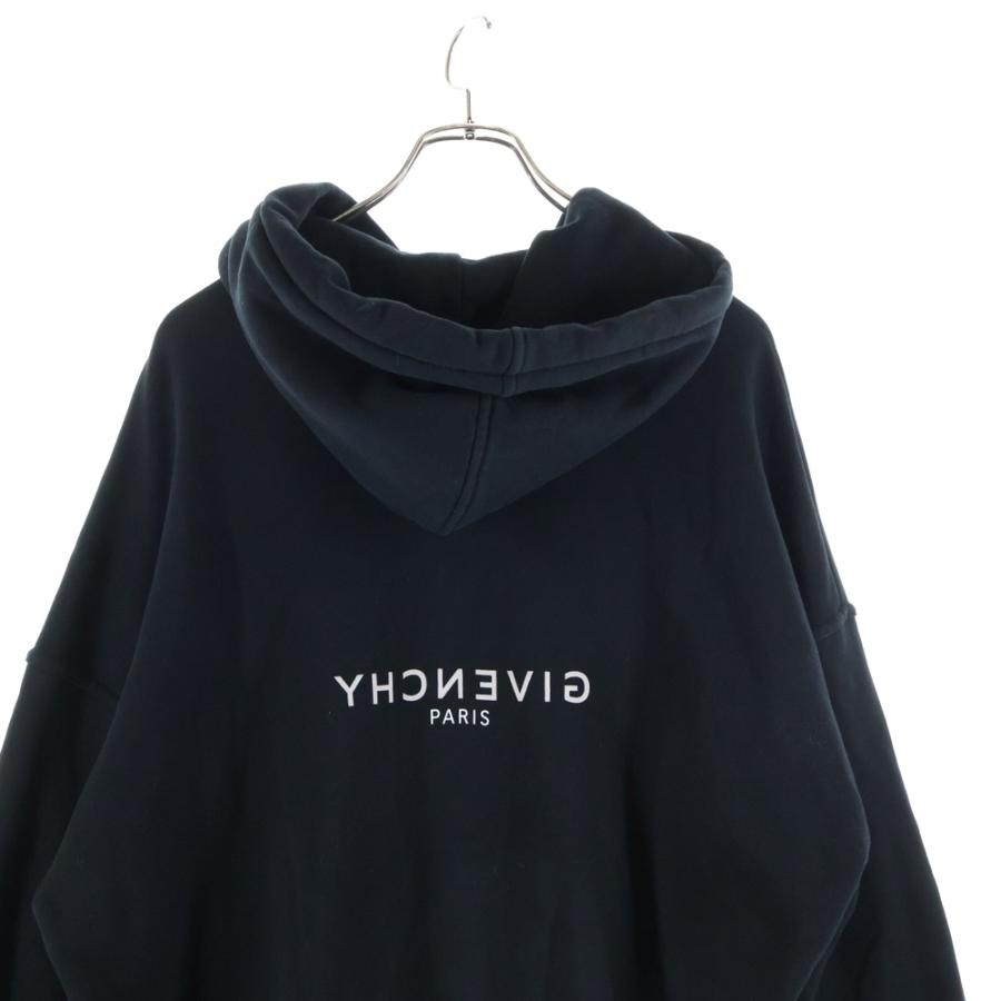 GIVENCHY（ジバンシィ） ロゴプリント プルオーバースウェットパーカー 