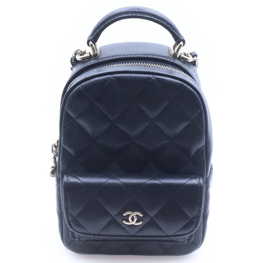 CHANEL（シャネル） マトラッセ ミニリュック ココマーク キャビア