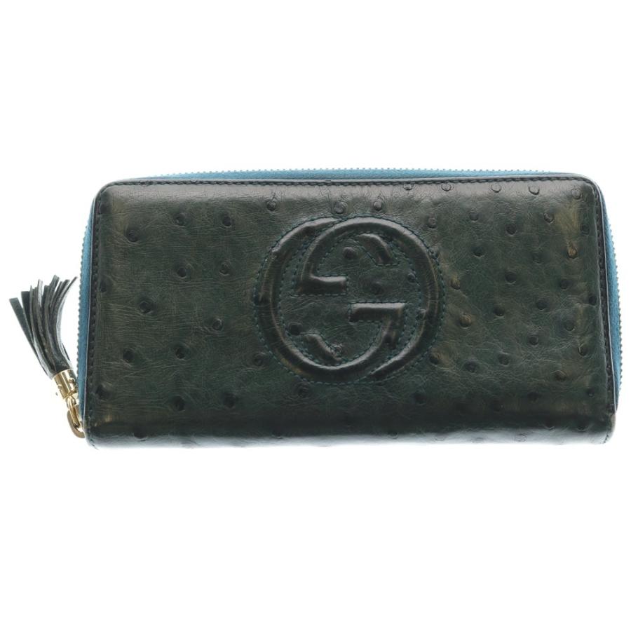GUCCI GG ソーホー レザー 長財布 ラウンドジップ ロングウォレット GUCCI（グッチ） ソーホー ラウンドファスナー ロングウォレット 長