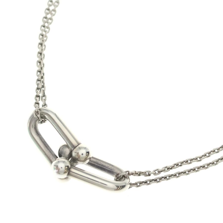 ハードウェア ダブル リンク ペンダント ネックレスシルバー メンズ 925 TIFFANY&Co.（ティファニー） TIFFANY & Co. ハードウェア ダブル