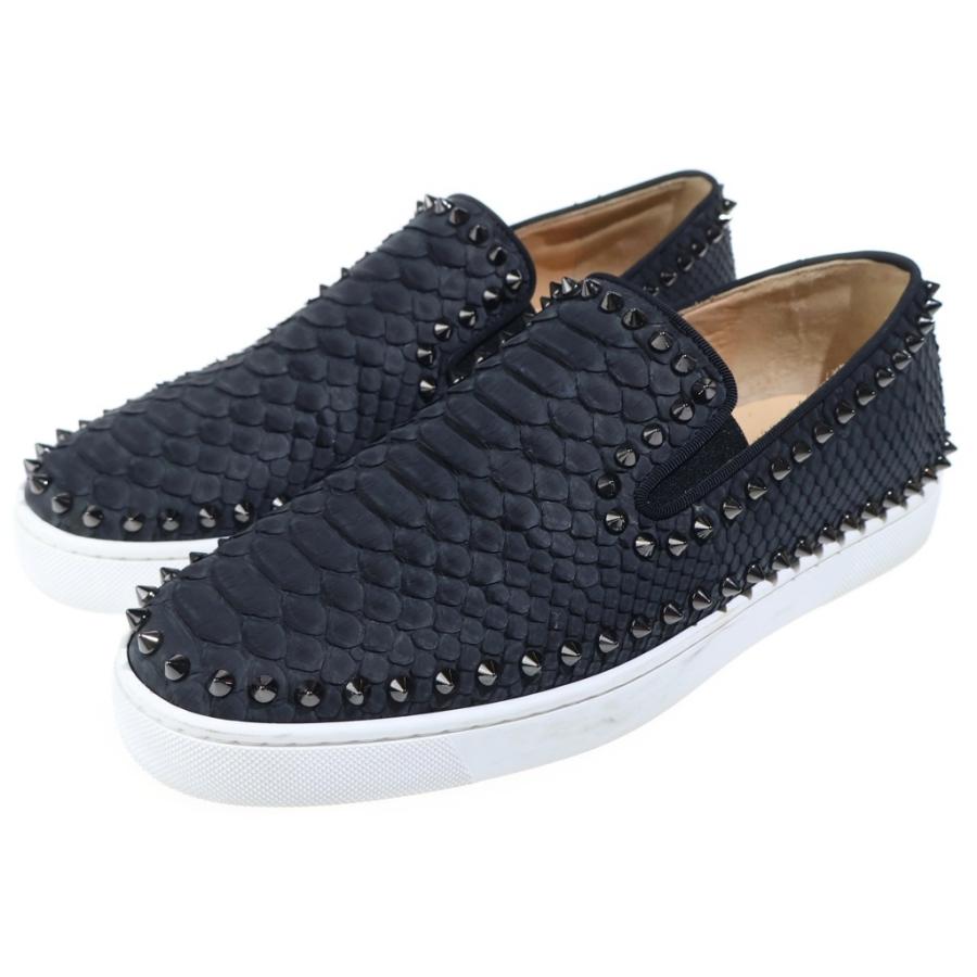 Christian Louboutin（クリスチャンルブタン） PIK BOAT BLACK ピック