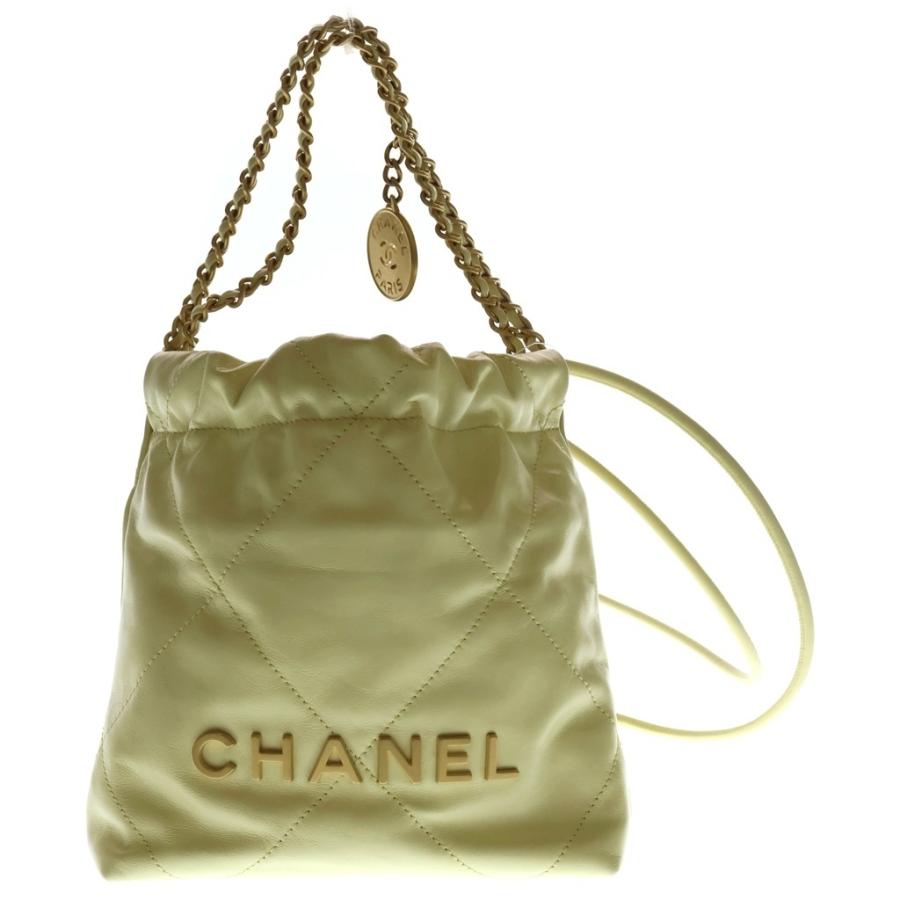 CHANEL（シャネル） シャネル22 ミニバッグ 巾着バッグ ショルダー