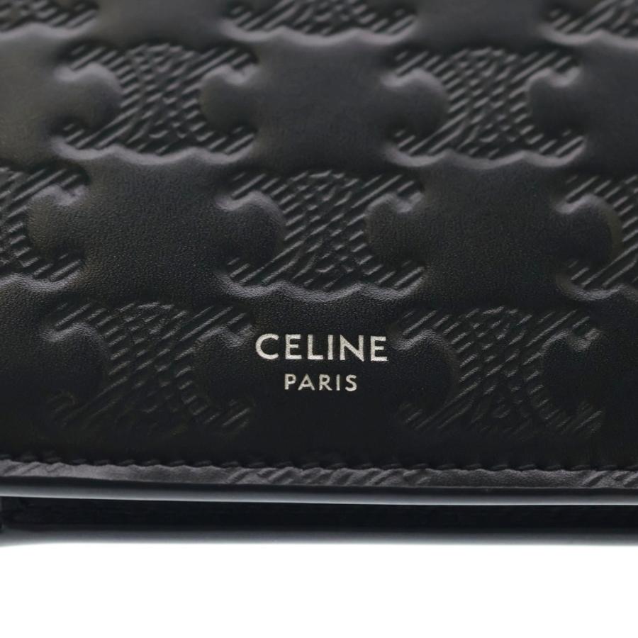 CELINE（セリーヌ） トリオンフ バイフォールド コンパクトウォレット