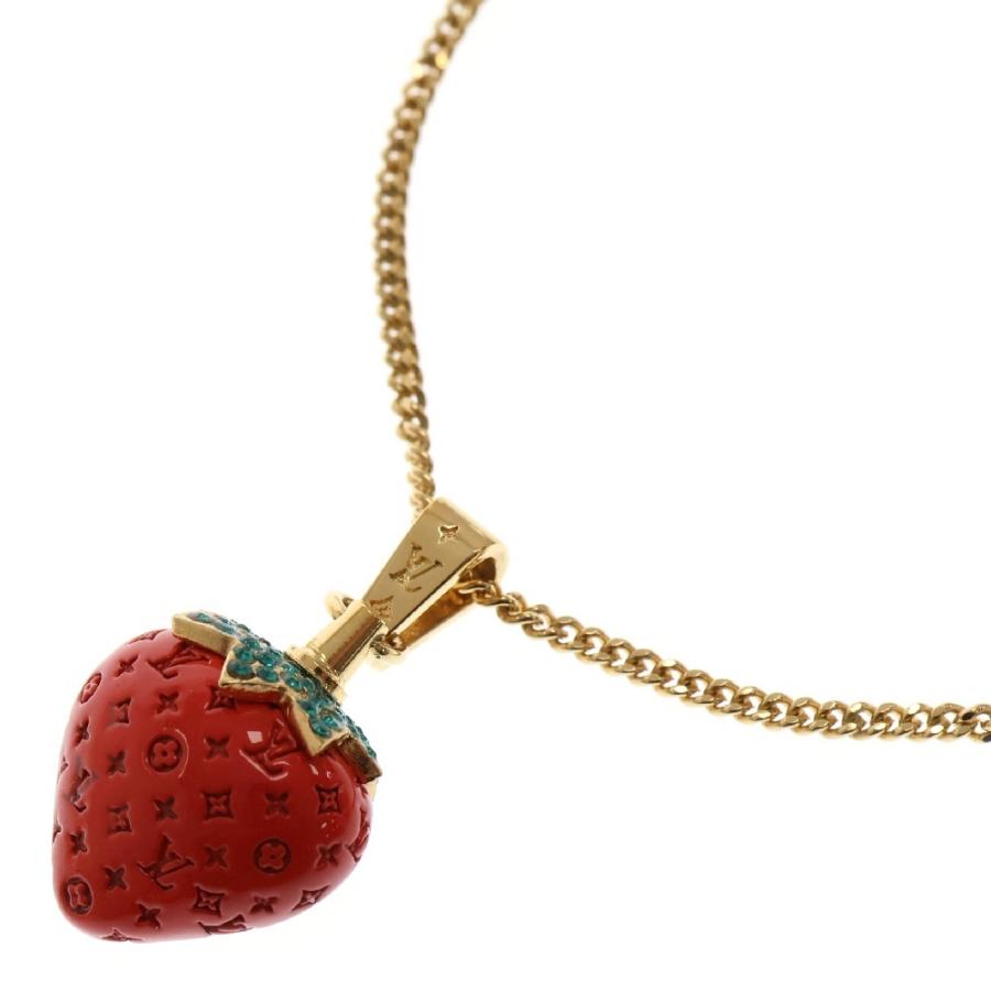 LOUIS VUITTON（ルイ・ヴィトン） LVフルーツ ストロベリー ネックレス