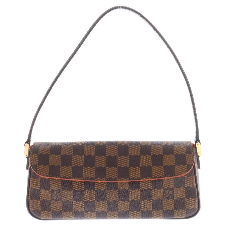 LOUIS VUITTON ルイヴィトン ダミエ エベヌ レコレータ レザー LOUIS VUITTON ルイヴィトン ダミエ エベヌ レコレータ レザー
