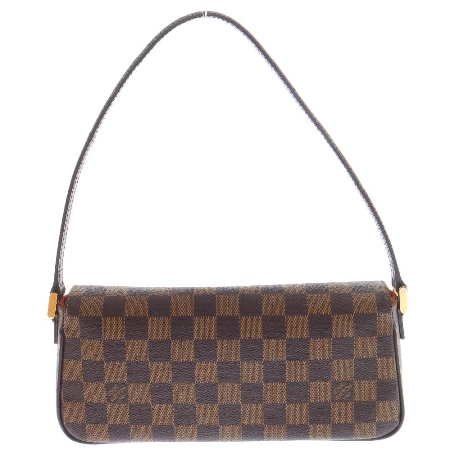 LOUIS VUITTON ルイヴィトン ダミエ エベヌ レコレータ レザー LOUIS VUITTON ルイヴィトン ダミエ エベヌ レコレータ レザー