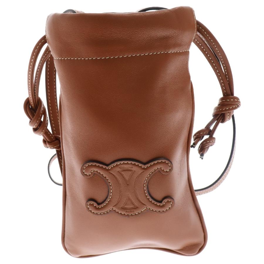 CELINE（セリーヌ） キュイル トリオンフ ドローストリング ショルダー