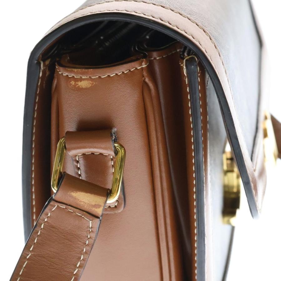 セリーヌ CELINE トリオンフ ショルダー スモール ブラウン/タン PVC レディース ショルダーバッグ CELINE（セリーヌ） 1点限定 ショルダーバッグ クロスボディ マカダム