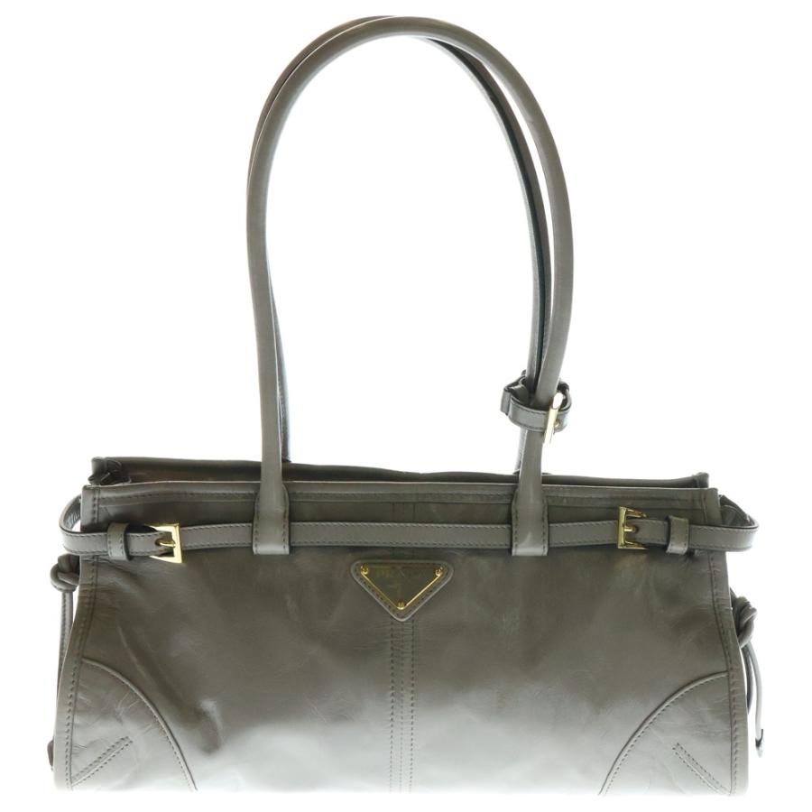 美品 PRADA プラダ 三角プレート ハンドバッグ ゴールド 極美品 PRADA プラダ 三角プレート トートバッグ ハンドバッグ ミニ