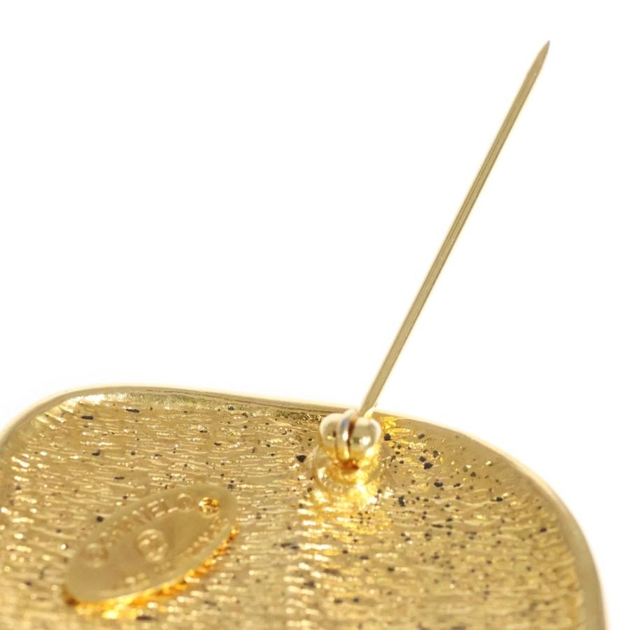 CHANEL シャネル ブローチ カンボン マトラッセ ひし形 ヴィンテージ CHANEL（シャネル） マトラッセ ひし形 ブローチ ピンバッジ ゴールド