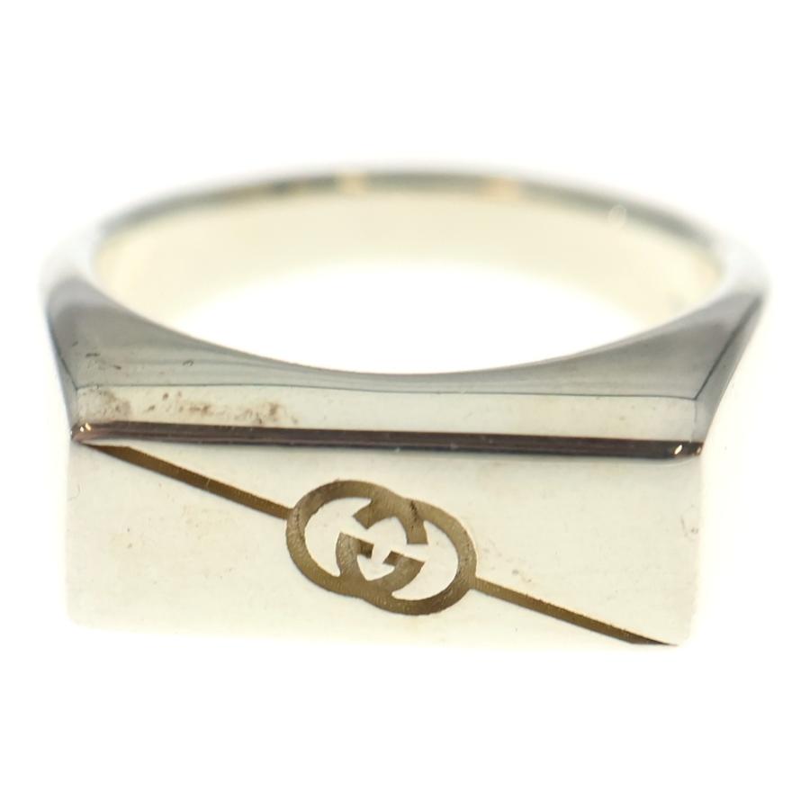 GUCCI（グッチ） インターロッキングG ダイアゴナル リング 指輪