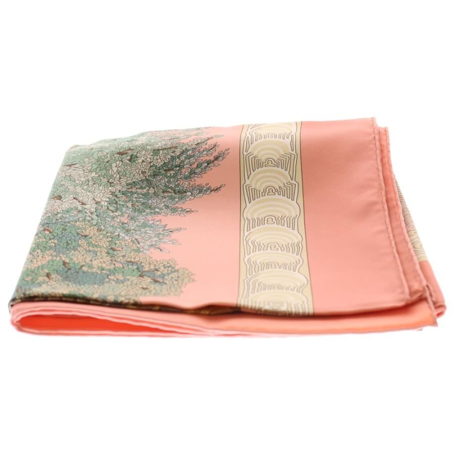 HERMES（エルメス） カレ90 木の伝説 シルクスカーフ ピンク : BRING