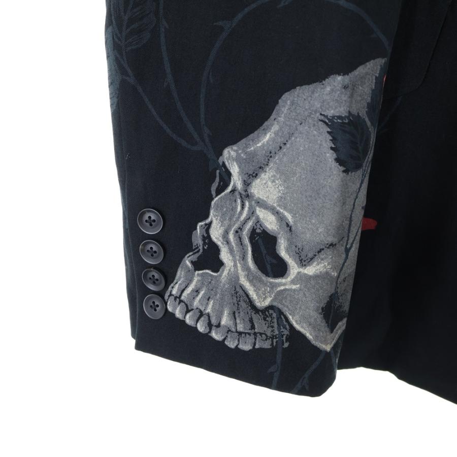 Yohji Yamamoto（ヨウジヤマモト） 18SS 復刻 スカルローズテーラード