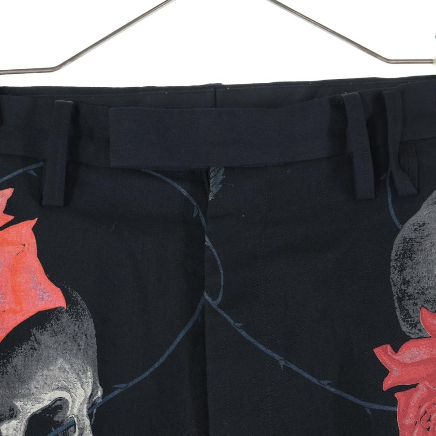 Yohji Yamamoto（ヨウジヤマモト） 18SS 復刻 スカルローズスラックス