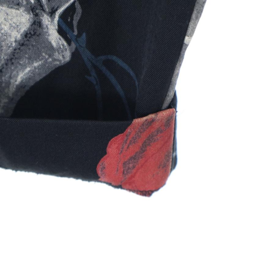 Yohji Yamamoto（ヨウジヤマモト） 18SS 復刻 スカルローズスラックス