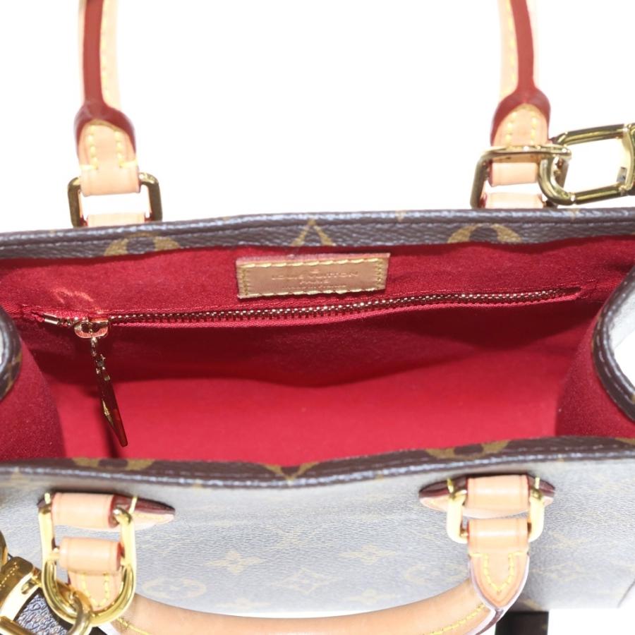 LOUIS VUITTON ルイヴィトン サックプラBB モノグラム レザー 2WAY ショルダーバッグ ハンドバッグ ゴールド金具 ブラウン M45847 LOUIS VUITTON（ルイ・ヴィトン） サックプラBB モノグラム ショルダー