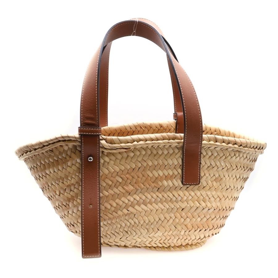 LOEWE (ロエベ) アナグラムレザーパッチ かごバッグ バスケット 