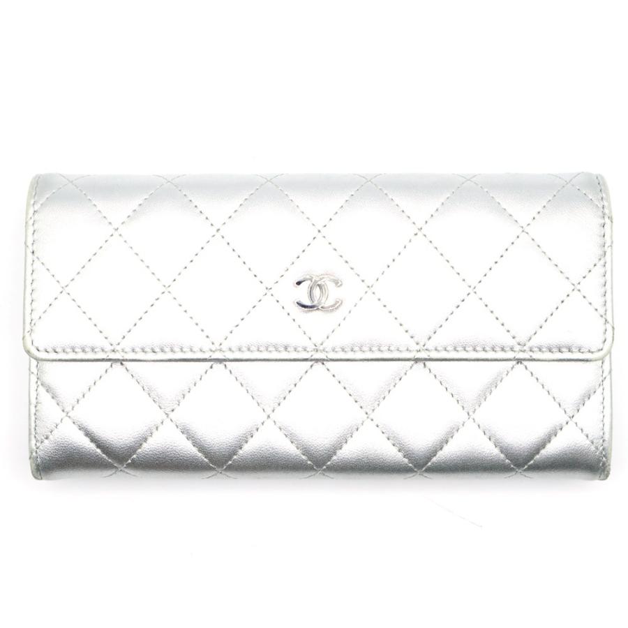 入手困難 CHANEL シャネル マトラッセ ココマーク 長財布 ラムスキン CHANEL（シャネル） ココマーク マトラッセ ラムスキン レザー ロング