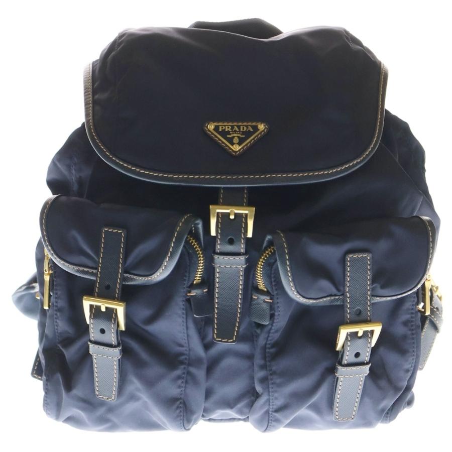 PRADA（プラダ） テスート リュックサック バックパック ネイビー