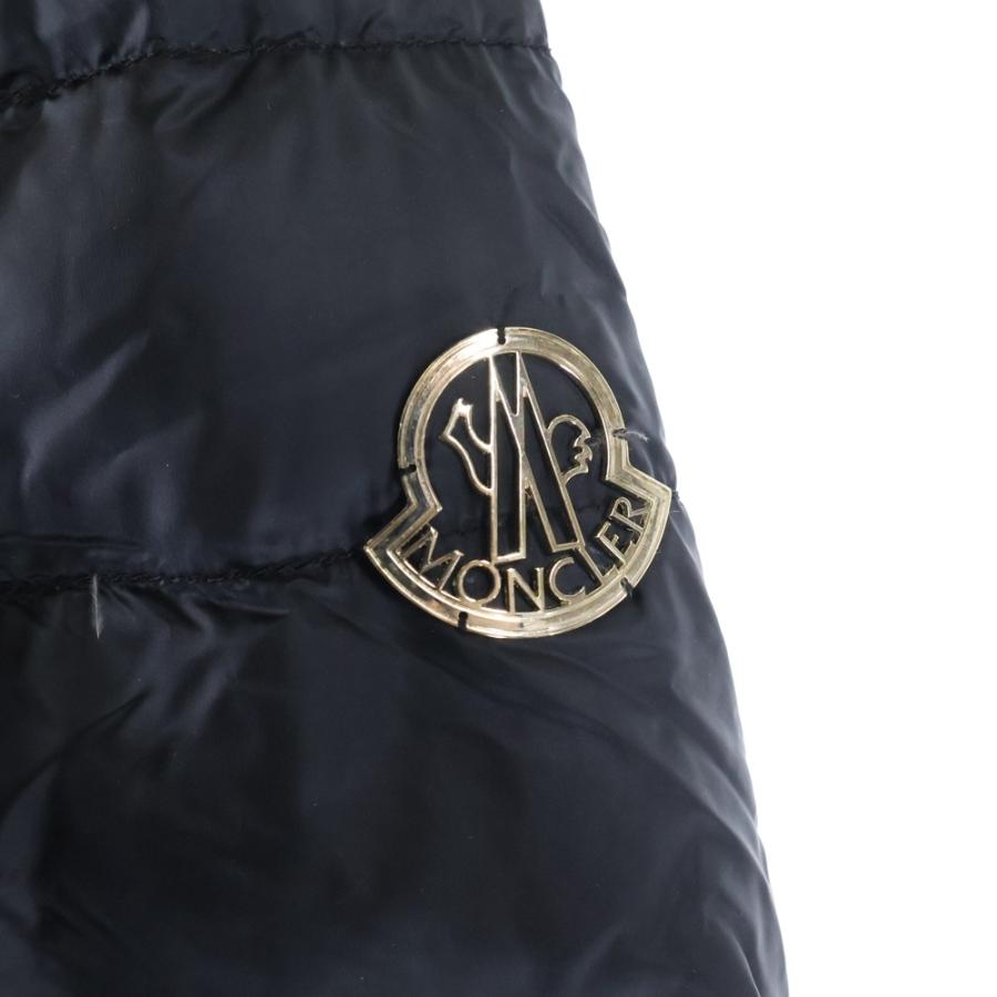 MONCLER モンクレール FARISA ファリサ レオパード切り替えダウンジャケット ブラック レディース 411934535080_4