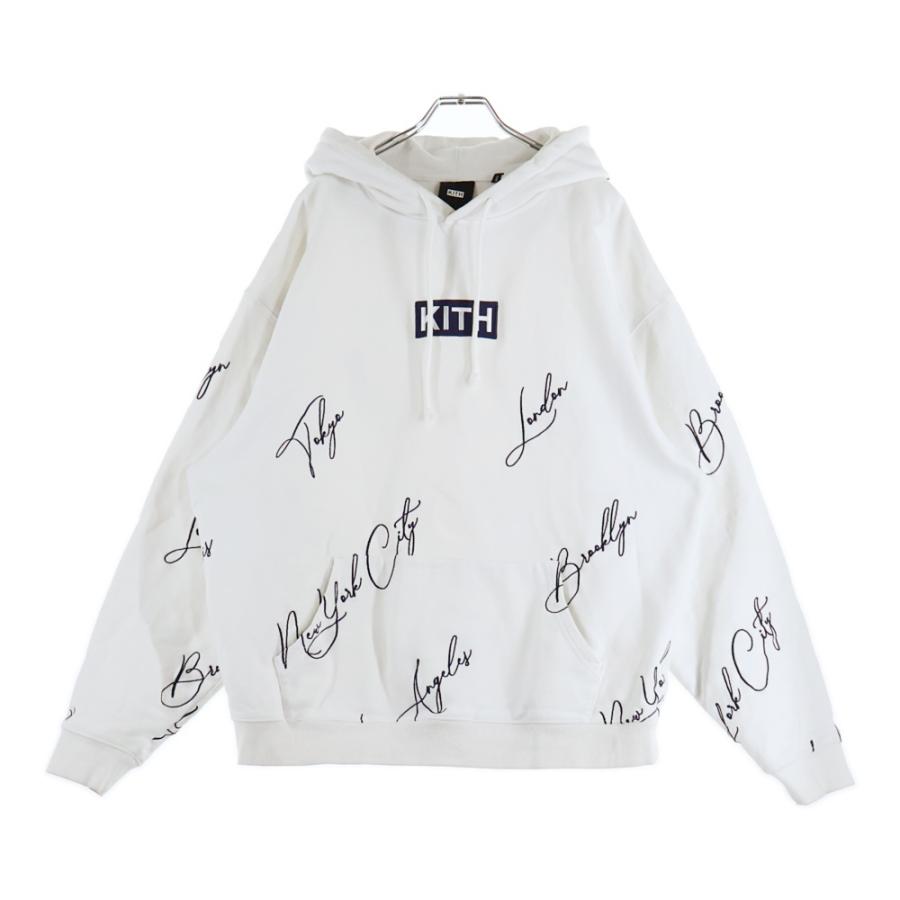 KITH（キス） City Script Hoodie シティー スクリプト ボックスロゴ