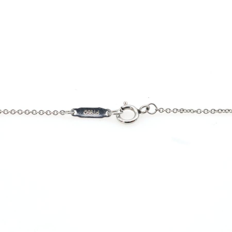 TIFFANY & Co. ティファニー インフィニティ ダイヤ ネックレス ペンダント Pt950 プラチナ シルバー