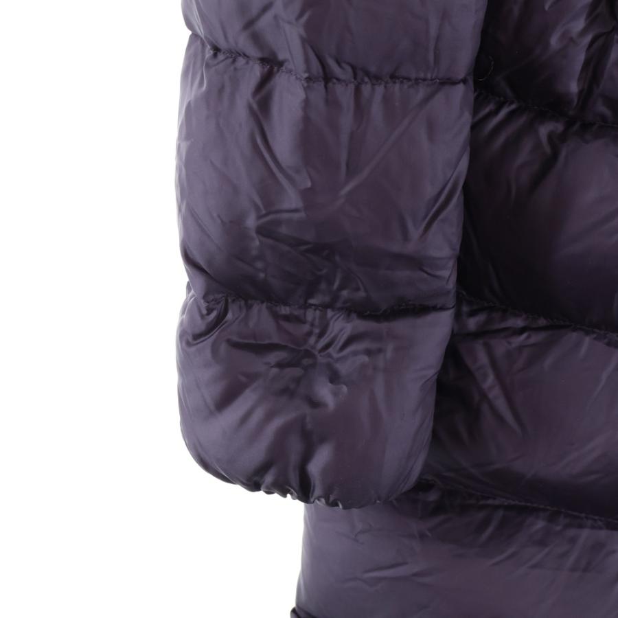 【美品】モンクレール クリスタベル ロングダウンコート Aライン ロゴワッペン MONCLER】ロゴワッペン パーカーロングダウンジャケット (MONCLER