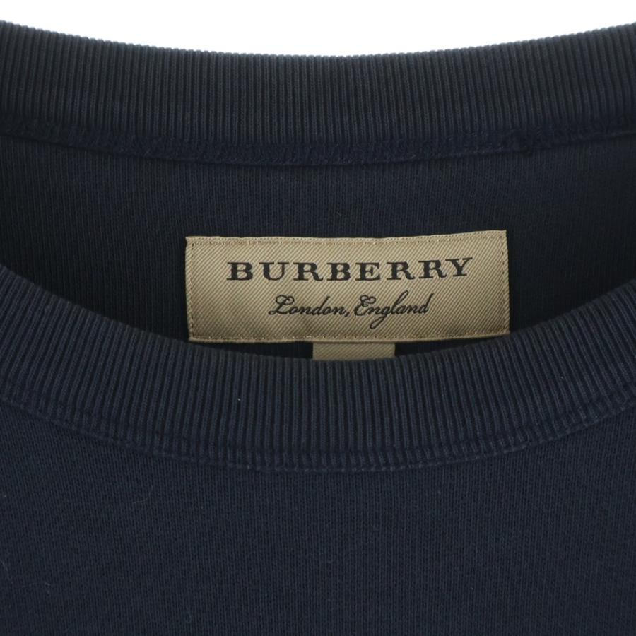 BURBERRY（バーバリー） ロゴ スウェット トレーナー ネイビー8007073