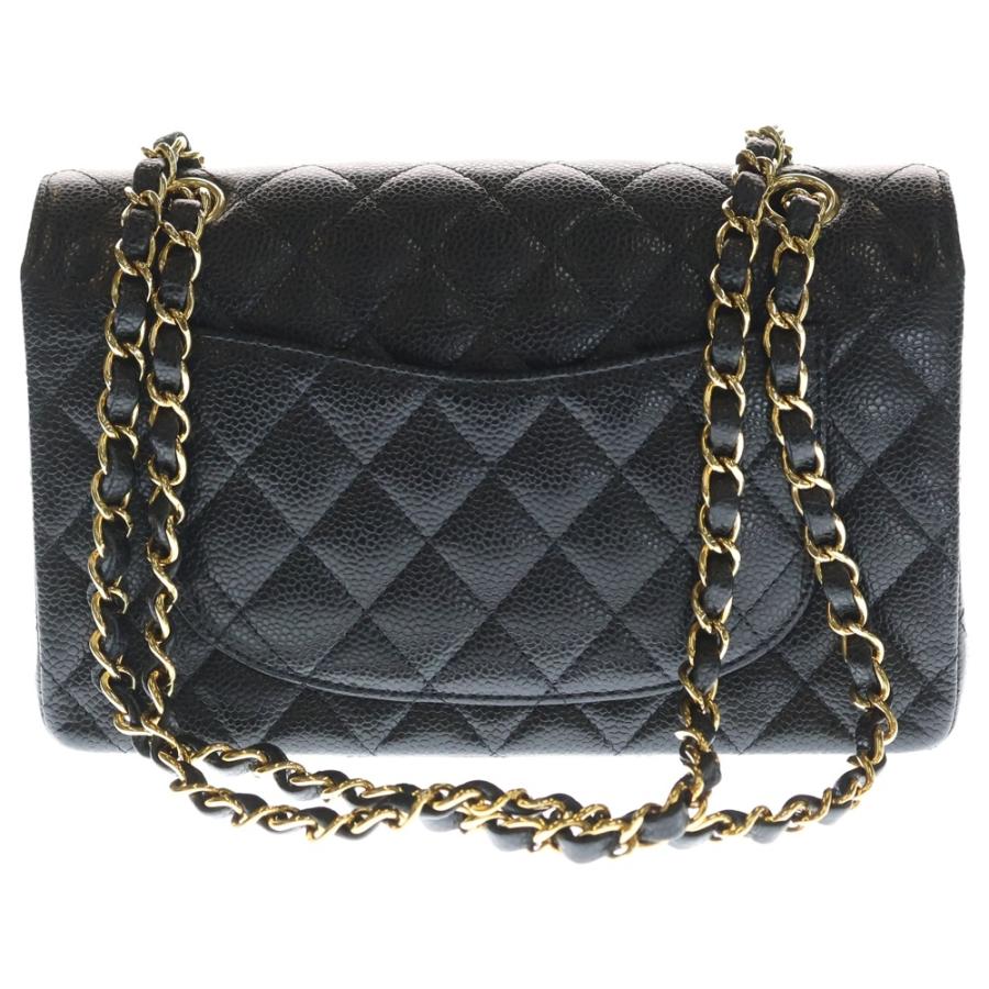 CHANEL（シャネル） マトラッセ23 キャビアスキン Wフラップ チェーン