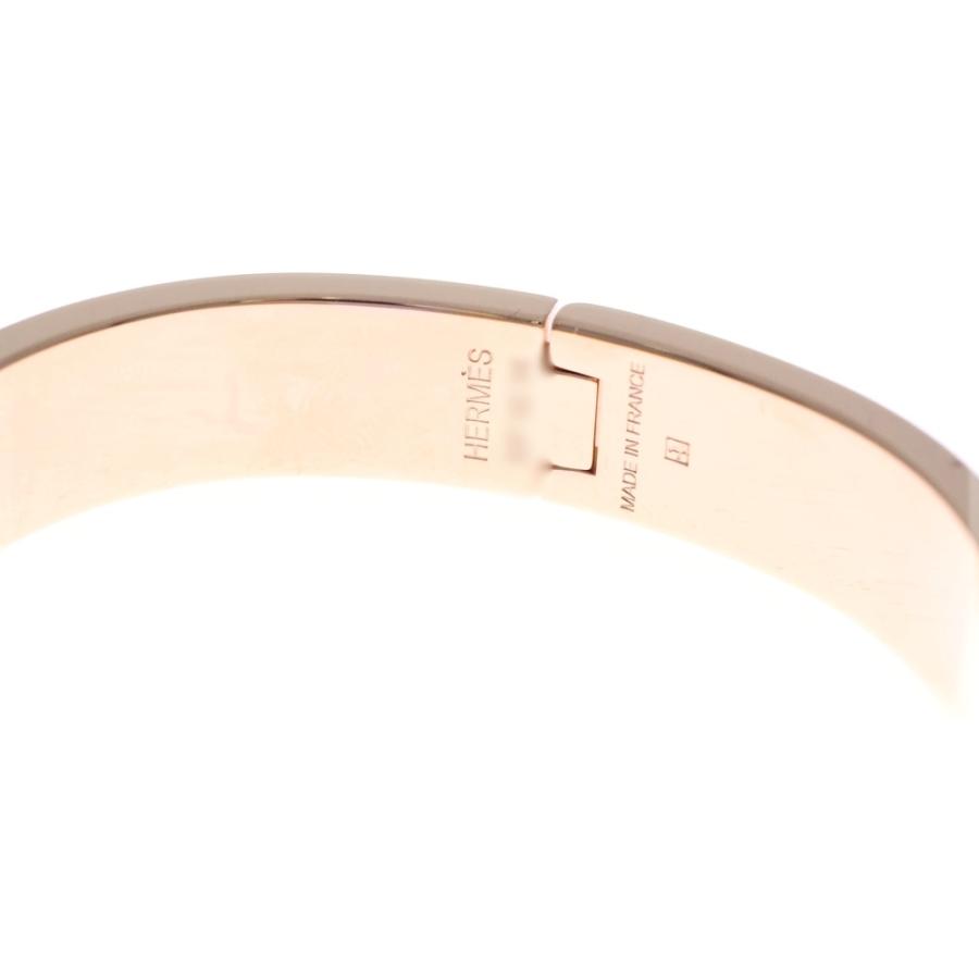 HERMES（エルメス） クリッククラック Hバングル ブレスレット ピンク