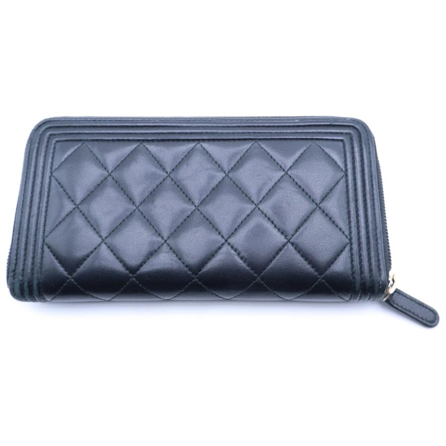 CHANEL（シャネル） ボーイシャネル ラウンドファスナー財布 ロング