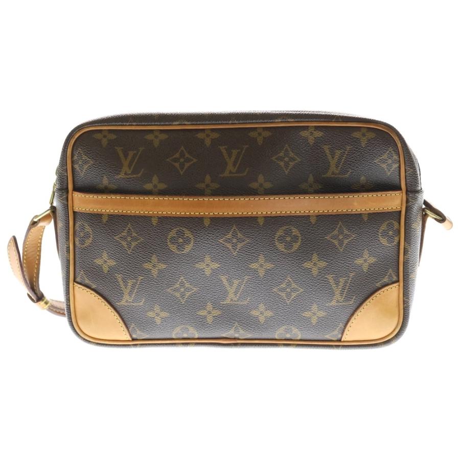 LOUIS VUITTON ルイヴィトン モノグラム トロカデロ ショルダーバッグ ブラウン レザー×PVC M51274 ゴールド金具 LOUIS VUITTON（ルイ・ヴィトン） モノグラム トロカデロ ショルダー