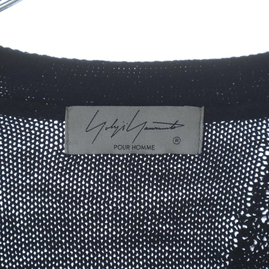 Yohji Yamamoto（ヨウジヤマモト） アルパカ混 ウール 長袖ニット