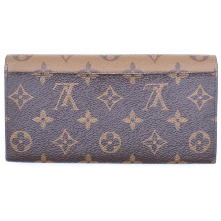 LOUIS VUITTON ルイヴィトン モノグラムリバース ポルトフォイユエミリー ロングウォレット カードケース 長財布 ブラウン PVCレザー M82157 ゴールド金具 LOUIS VUITTON（ルイ・ヴィトン） モノグラムリバース ポルトフォイユ