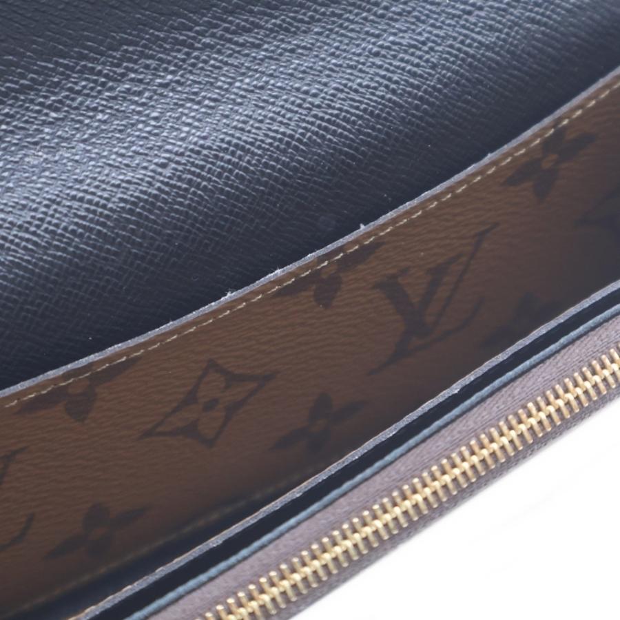 LOUIS VUITTON ルイヴィトン モノグラムリバース ポルトフォイユエミリー ロングウォレット カードケース 長財布 ブラウン PVCレザー M82157 ゴールド金具 LOUIS VUITTON（ルイ・ヴィトン） モノグラムリバース ポルトフォイユ