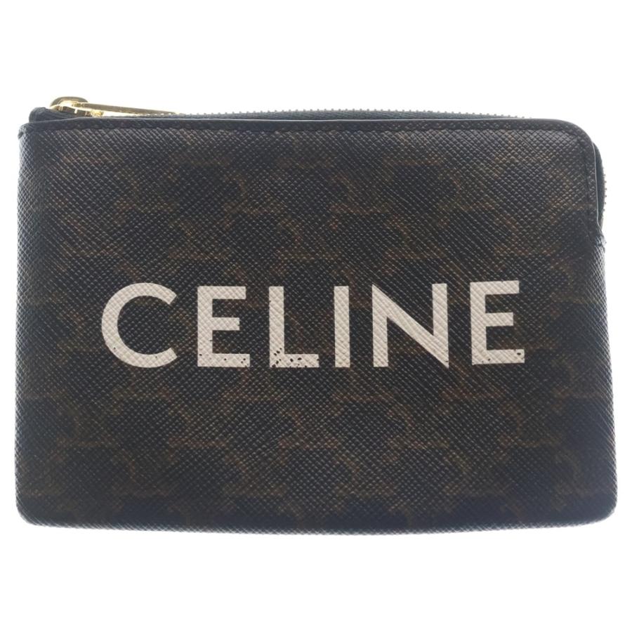 CELINE（セリーヌ） トリオンフ ロゴコインケース バッグチャーム 財布