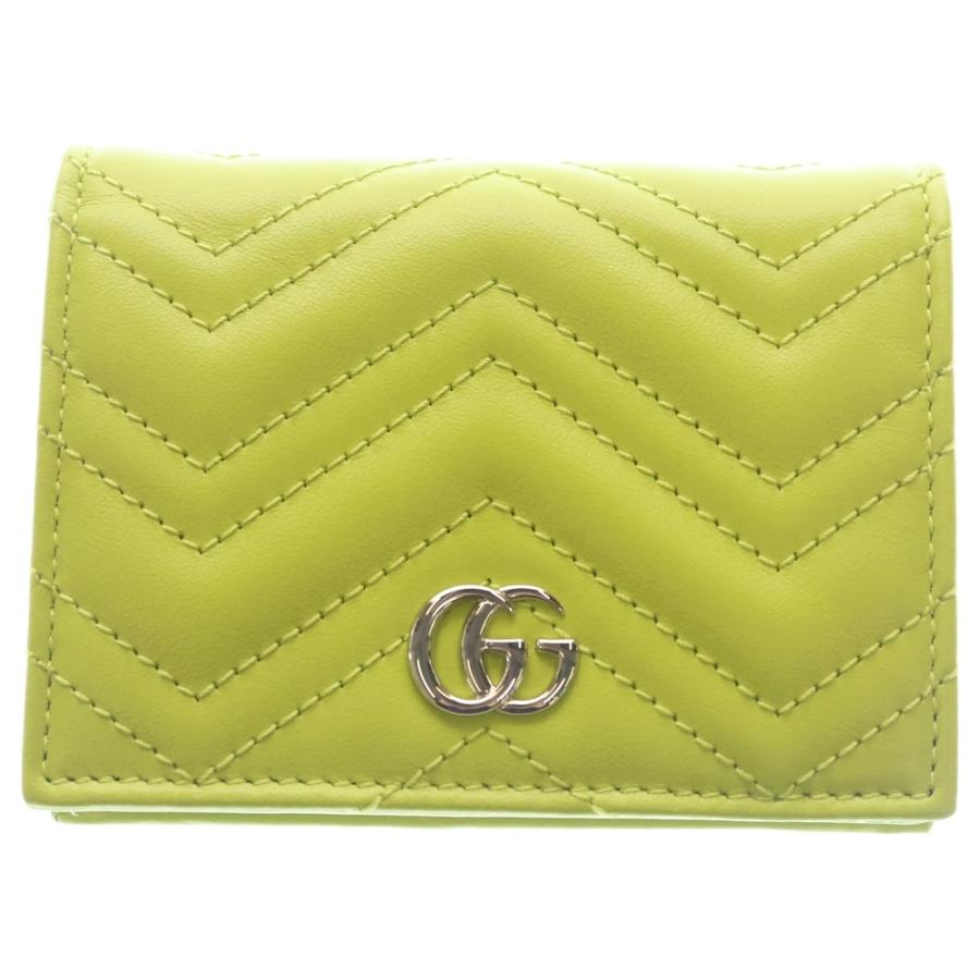 GUCCI（グッチ） GGマーモント コンパクトウォレット 二つ折り財布