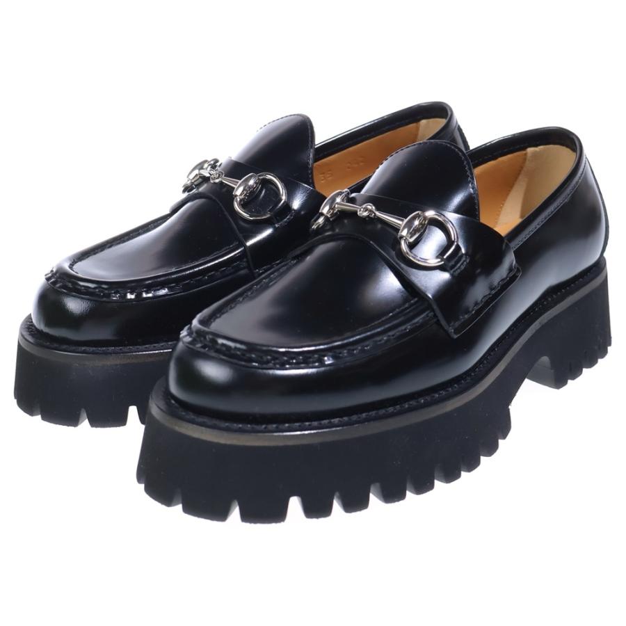 GUCCI グッチ ホースビット レザー ローカットシューズ ローファー