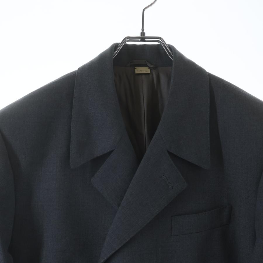 GUCCI グッチ スーツ セットアップ ジャケット パンツ グレー #46 747258 GUCCI（グッチ） スーツ セットアップ ジャケット パンツ グレー #46