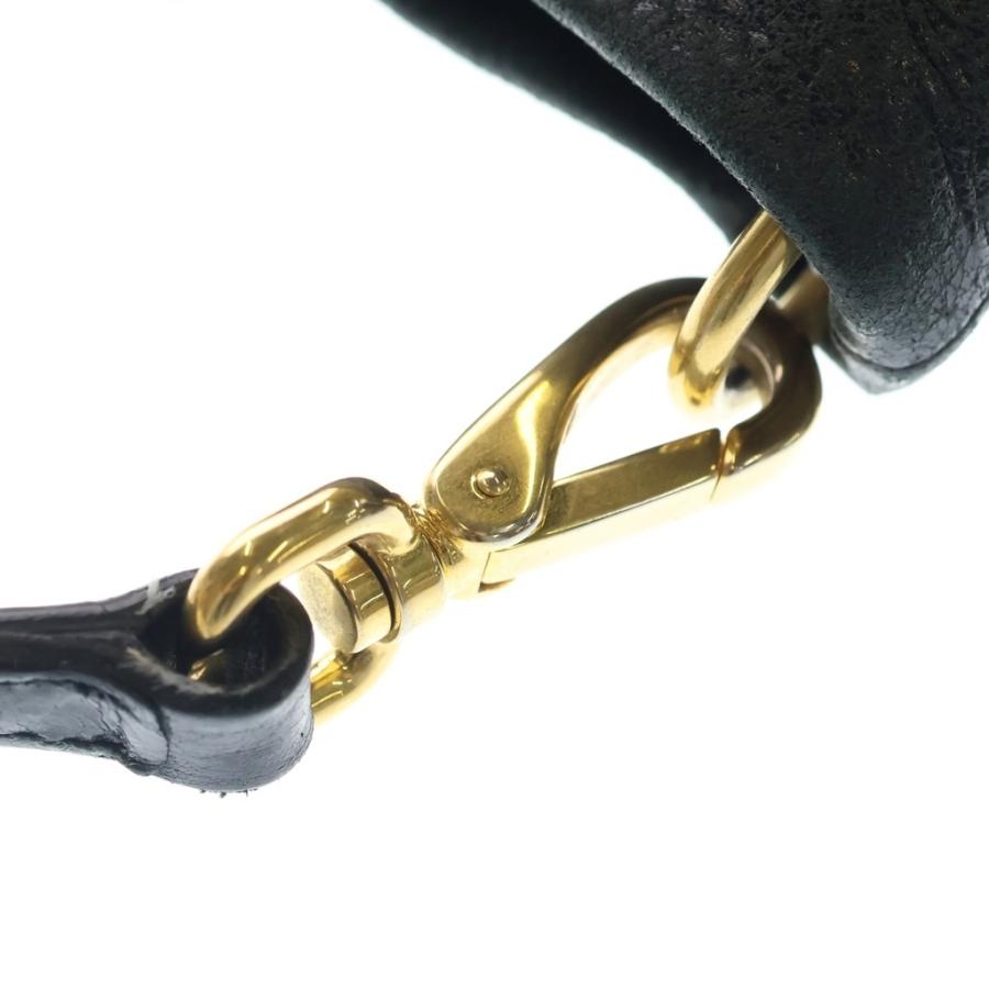 miumiu ミュウミュウ ショルダーバッグ ミニバッグ ブラック レザー