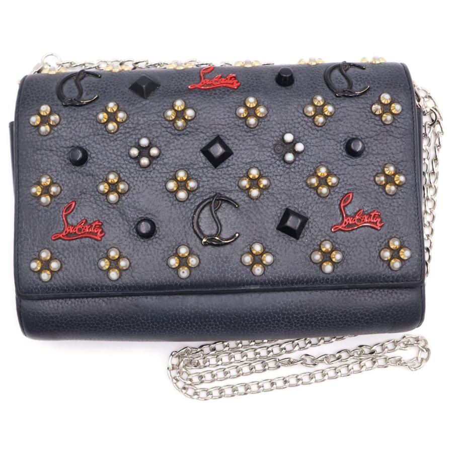 クリスチャンルブタン　パロマ　クラッチ　シルバー Christian Louboutin（クリスチャンルブタン） パロマチェーンミニ