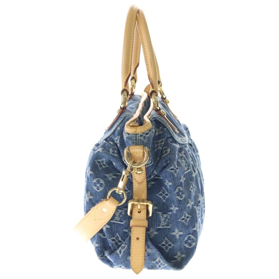 極美品 ルイヴィトン ネオカヴィ MM デニム ハンドバッグ ショルダーバッグ LOUIS VUITTON（ルイ・ヴィトン） モノグラムデニム ネオカヴィMM 2WAY