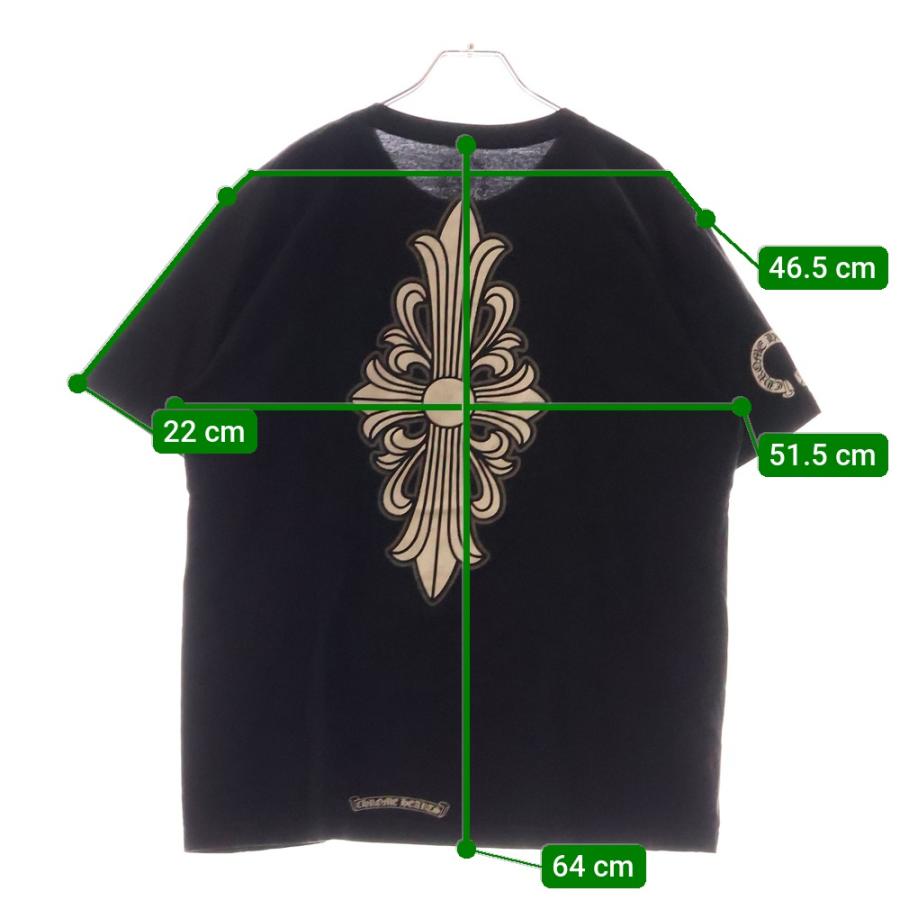 クロムハーツ　フローラルクロスプリント　Tシャツ　希少 CHROME HEARTS（クロムハーツ） Floral Cross T-shirt フローラル