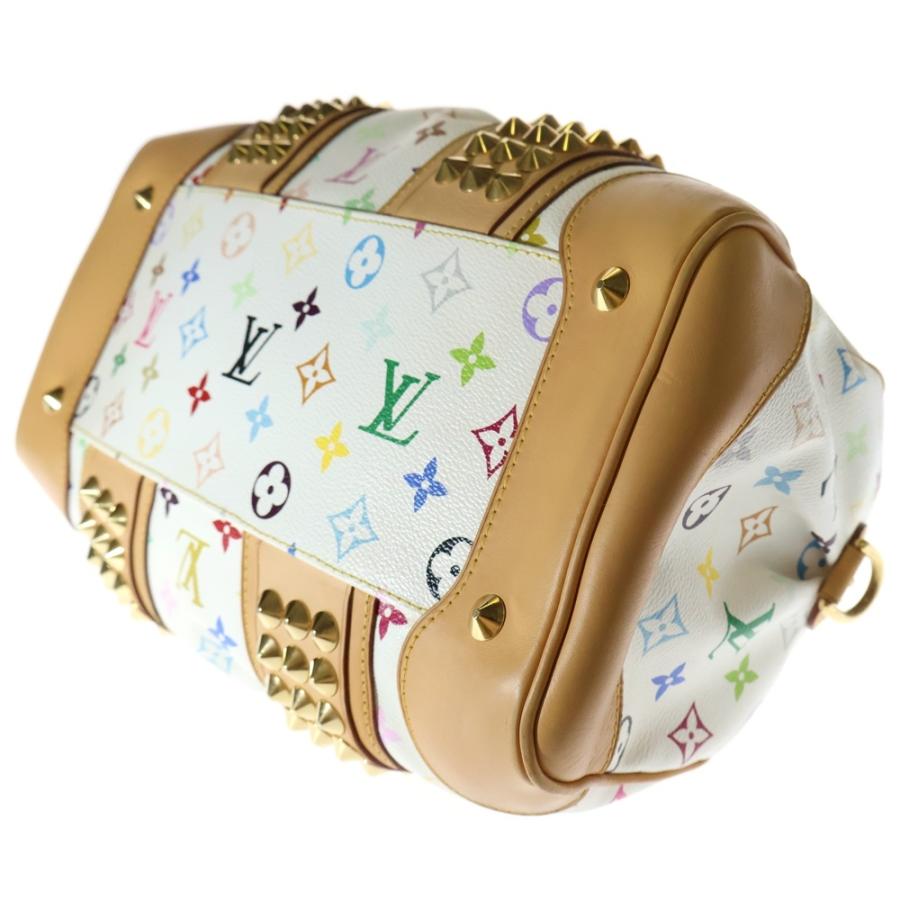 LOUIS VUITTON ルイ ヴィトン モノグラムマルチカラー コートニーMM ボストンバッグ ハンドバッグ 2WAY ショルダーバッグ ブロン ホワイト M45641 LOUIS VUITTON（ルイ・ヴィトン） モノグラムマルチカラー コートニー