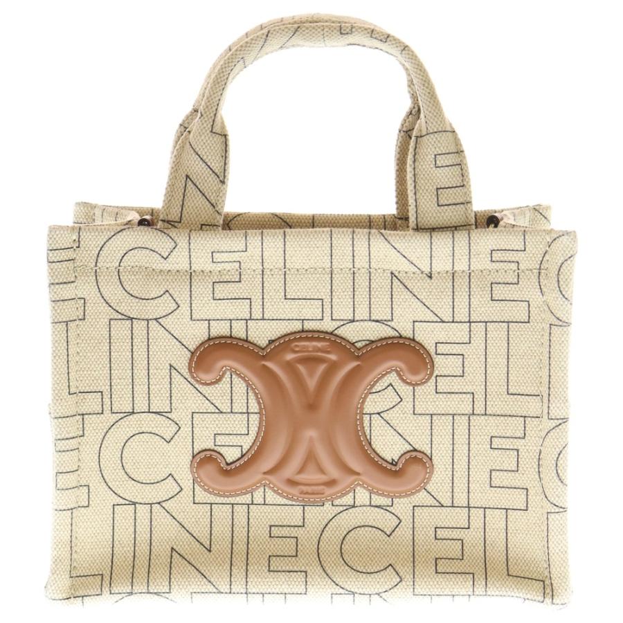 CELINE（セリーヌ） スモール カバタイス トリオンフ ロゴ キャンバス