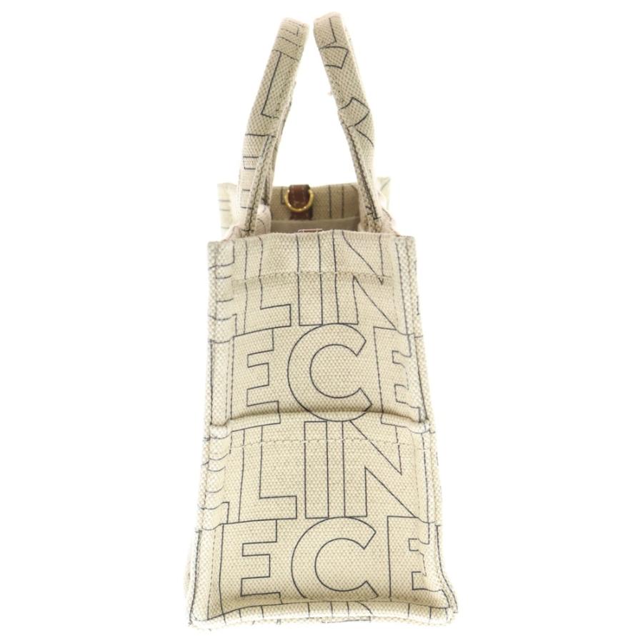 【専用】セリーヌ　CELINEカバ　トートバッグ ゴールド　サフィアーノ CELINE（セリーヌ） スモール カバタイス トリオンフ ロゴ キャンバス