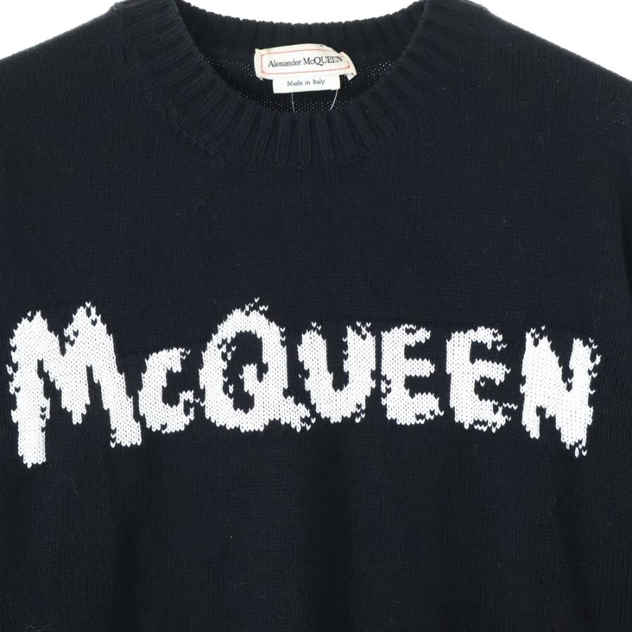 Alexander McQueen（アレキサンダーマックイーン） ロゴ インターシャ