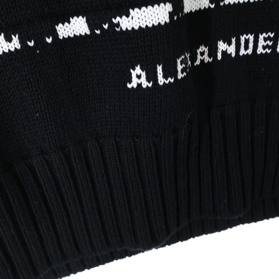 Alexander McQueen（アレキサンダーマックイーン） ロゴ インターシャ