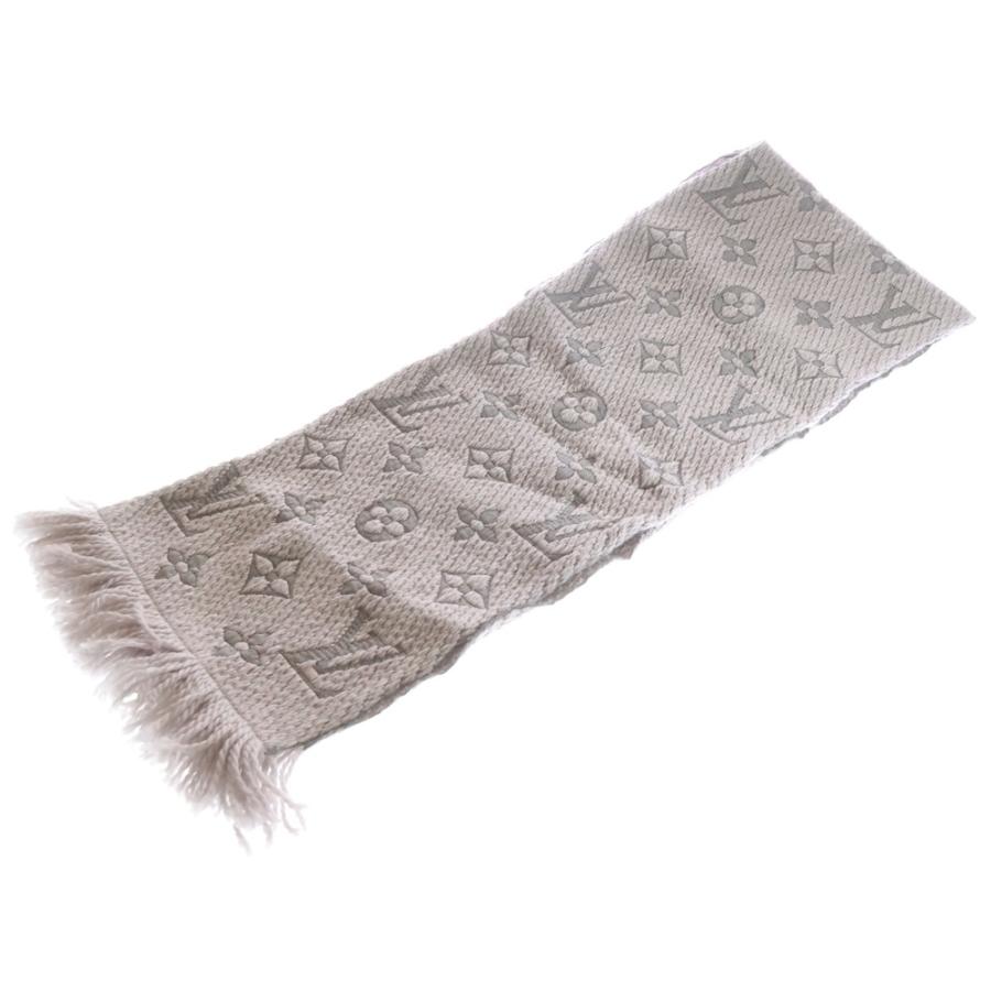LOUIS VUITTON ルイヴィトン エシャルプ ロゴマニア グリペルル